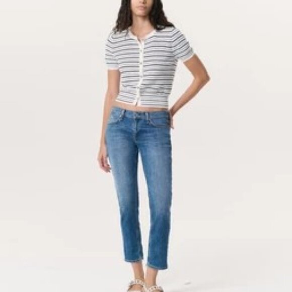 NWOT Rag & Bone  Dre low rise boyfriend fit denim sz 26 - Picture 1 of 13